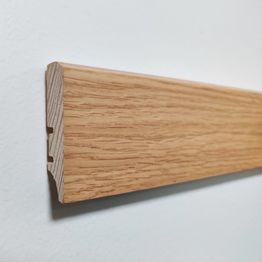 Jalkalista DomusFlooring 16x60x2200 mm tammi lakattu