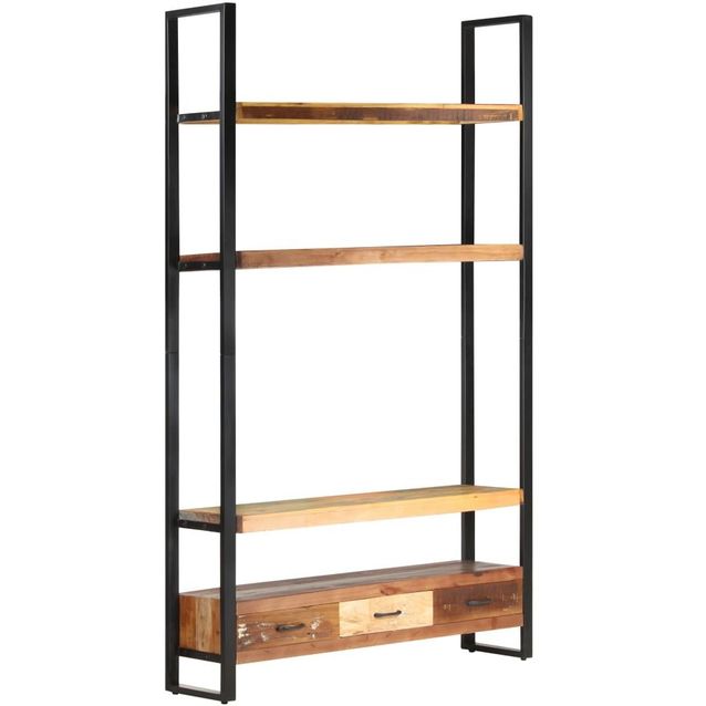 Kaappi 118x30x200 cm täysi kierrätetty puu_1