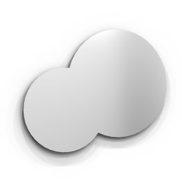 Kaksoisvalopeili Svedbergs Valje Ø600+Ø800 mm