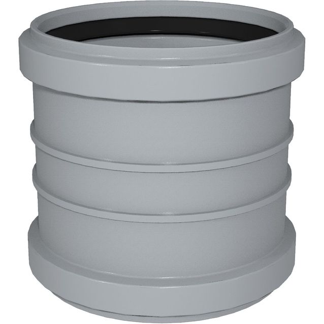 Kasoismuhvi PP Uponor HTP 110 harmaa