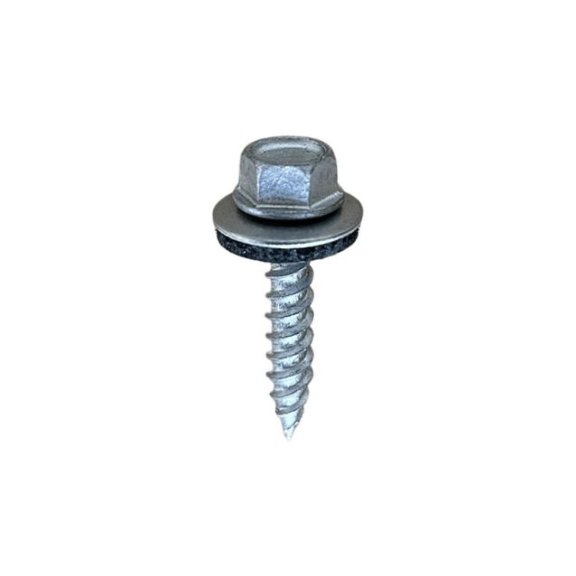 Valokateruuvi Keraplast, 4.8x25mm, Ø14mm prikka, RST/EPDM