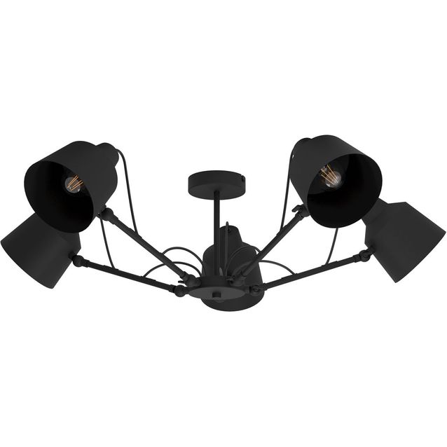 Kattovalaisin Eglo Basurtu 5-osainen musta