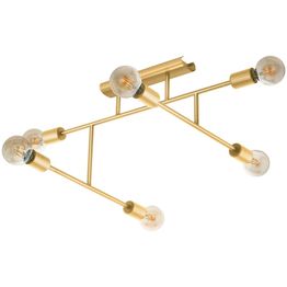 Kattovalaisin Eglo Belsiana 1 6-osainen harjattu messinki