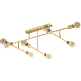 Kattovalaisin Eglo Belsiana 1 8-osainen harjattu messinki