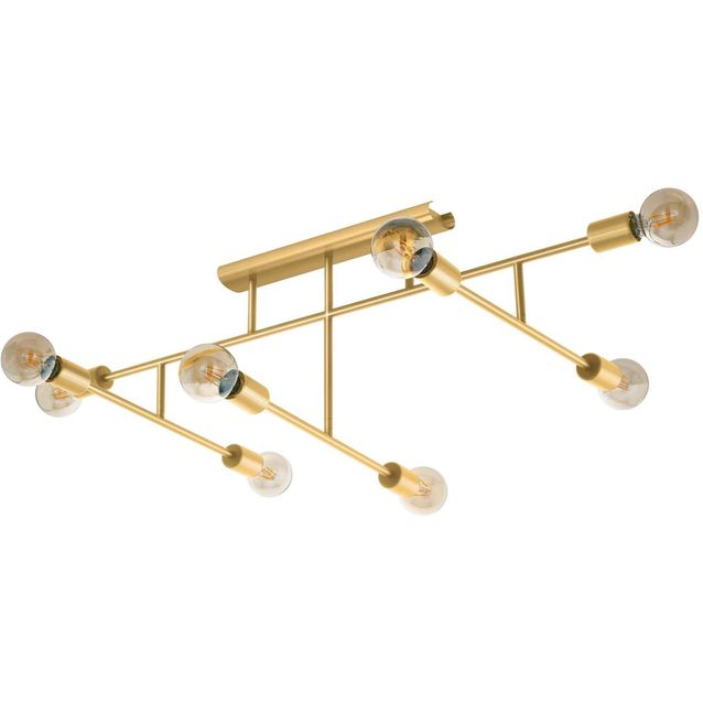 Kattovalaisin Eglo Belsiana 1 8-osainen harjattu messinki