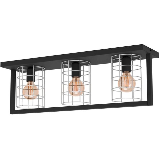 Kattovalaisin Eglo Jubily 3-osainen musta