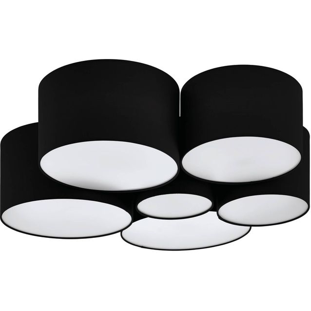 Kattovalaisin Eglo Pastore 2 6-osainen musta/valkoinen