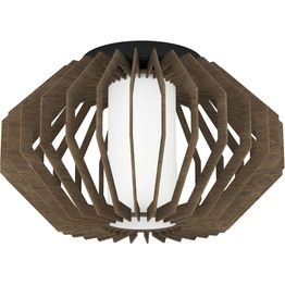 Kattovalaisin Eglo Rusticaria 40W Ø45cm ruskea/valkoinen