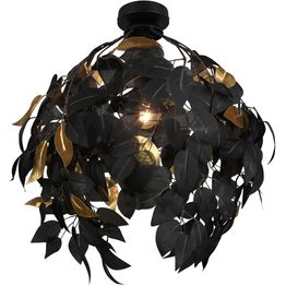 Kattovalaisin Trio Leavy Ø38cm E27 mattamusta