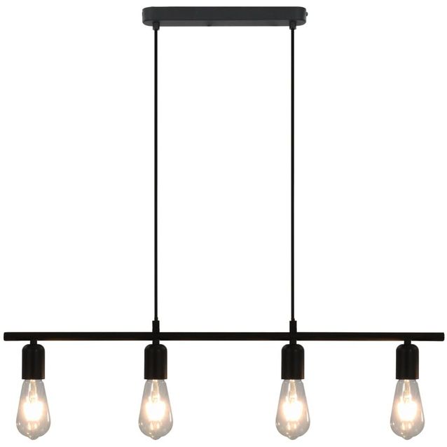 Kattovalaisin hehkulankapolttimoilla 2 w musta 80 cm e27_1