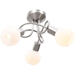 Kattovalaisin keraamisilla varjostimilla 3:lle e14 lampulle