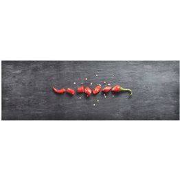 Keittiön pestävä lattiamatto pepper 45x150 cm
