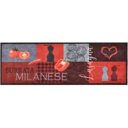 Keittiön pestävä lattiamatto tomatoes 60x300 cm