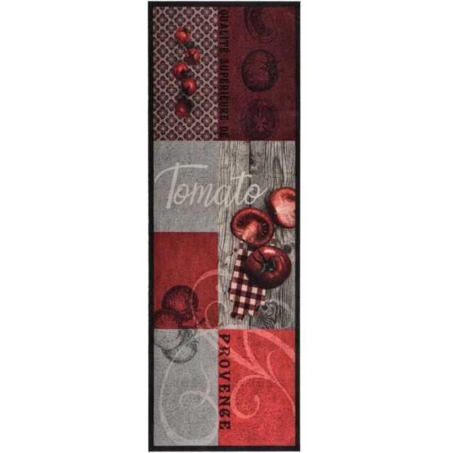 Keittiön pestävä lattiamatto tomatoes 60x300cm_1