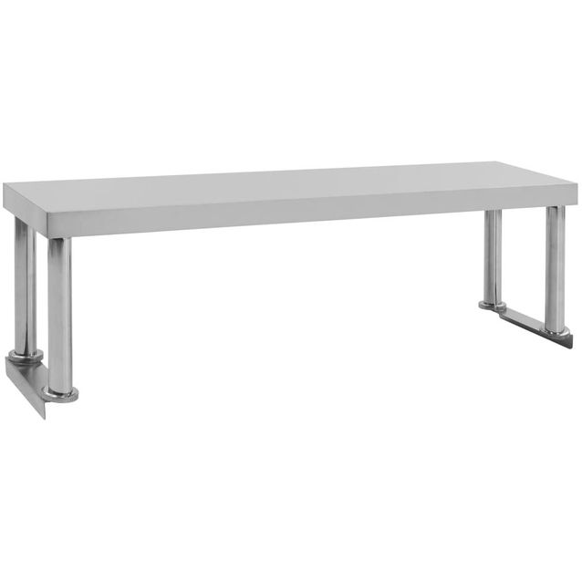 Keittiön työtason hylly 120x30x35 cm ruostumaton teräs