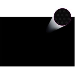 Kelluva uima-altaan aurinkoenergiakalvo 6 x 4 m musta