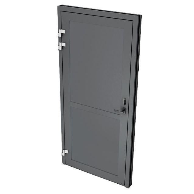 Ulko-ovi Keraplast IKD78X 1.5, alumiinia, umpiovi, mittatilaus