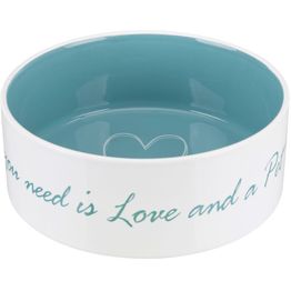 Keraaminen kuppi Trixie All you need is love eri kokoja