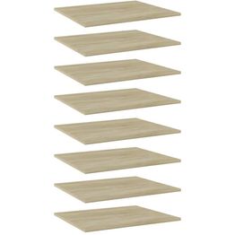 Hyllylevyt 8 kpl sonoma tammi 60x50x1,5 cm lastulevy