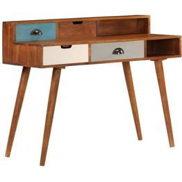 Kirjoituspöytä akaasiapuu 110x50x90 cm