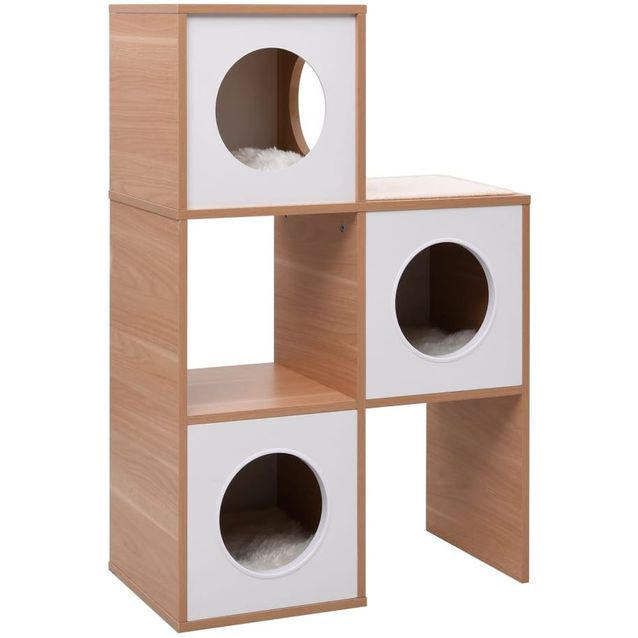 Kissan kerrostalo sisal raapimismatolla 100cm