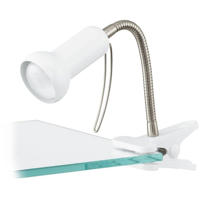 Klipsivalaisin Eglo Fabio E14 valkoinen