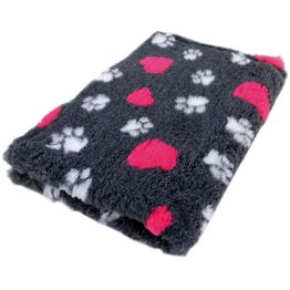 Koiran makuualusta Foxy Fur Hertta tummanharmaa eri kokoja