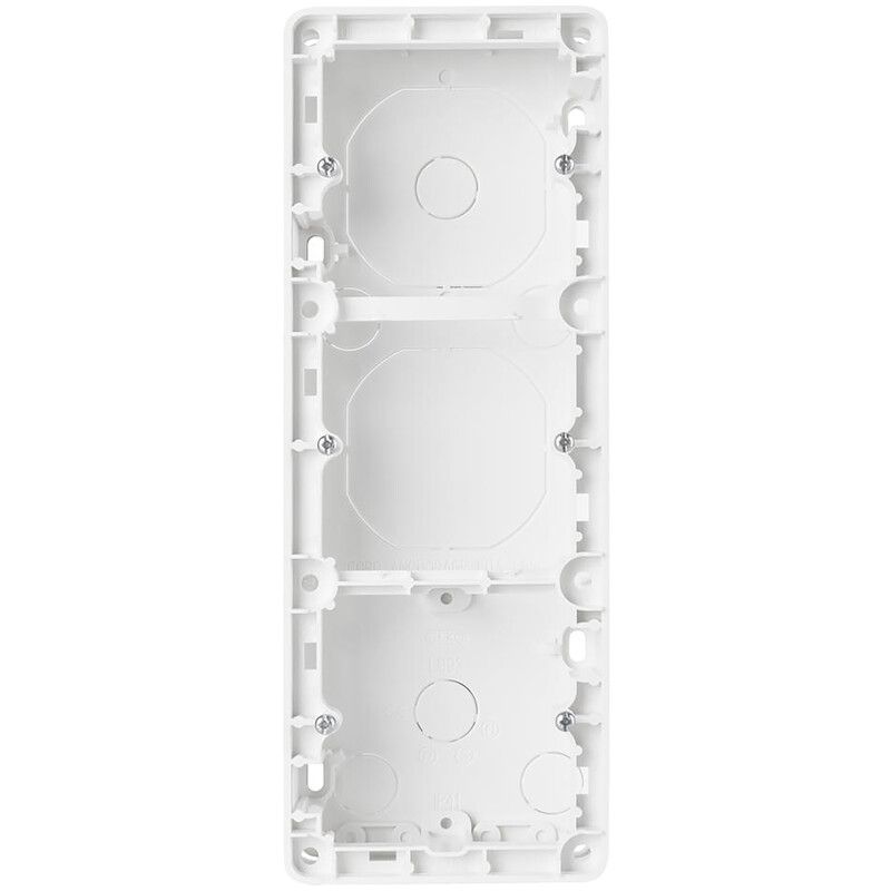 Kojerasia ELKO RS Nordic 3-osainen pintakojerasia 35 mm kirkkaan valkoinen