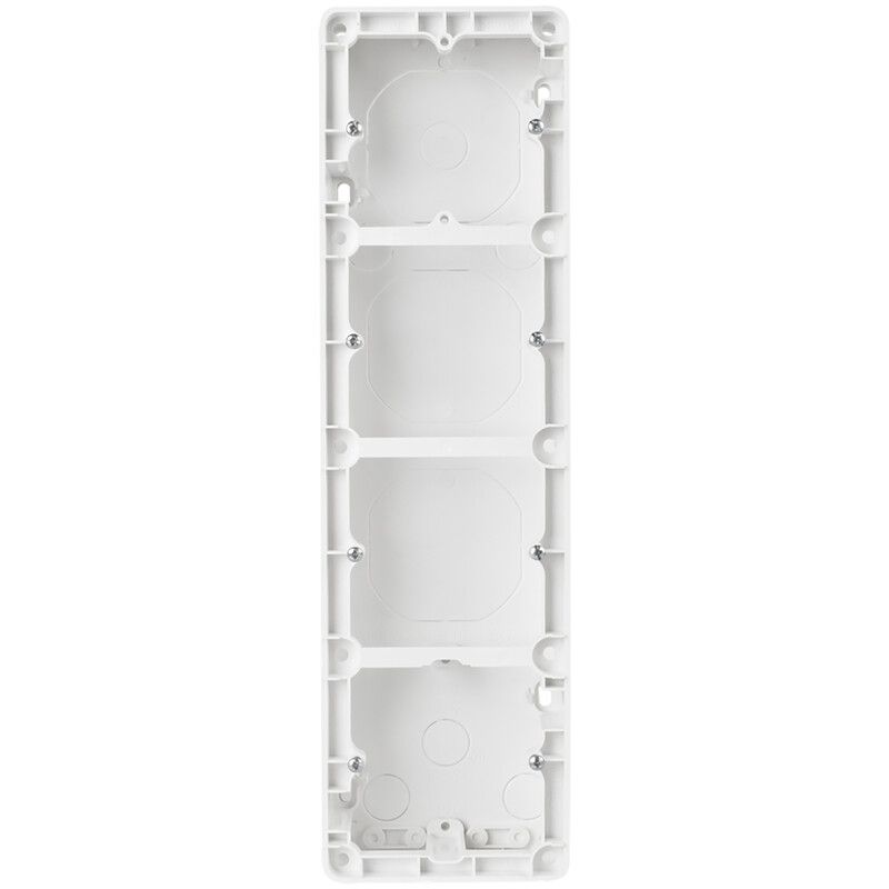 Kojerasia ELKO RS Nordic 4-osainen pintakojerasia 35 mm kirkkaan valkoinen