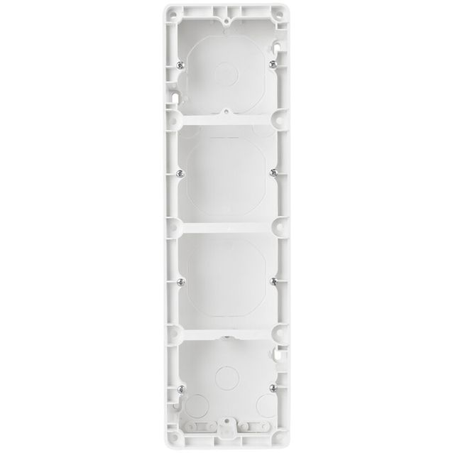 Kojerasia ELKO RS Nordic 4 osainen pintakojerasia 35mm kirkkaan valkoinen