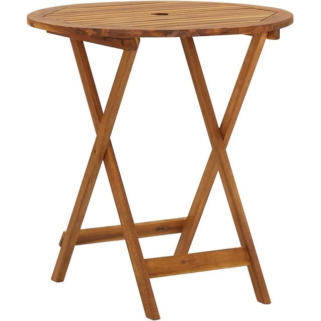 Kokoontaitettava puutarhapöytä 70 cm täysi akaasiapuu_1