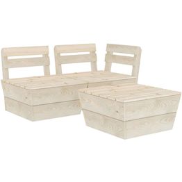 Kolmiosainen kuormalavasohvasarja kyllästetty kuusi