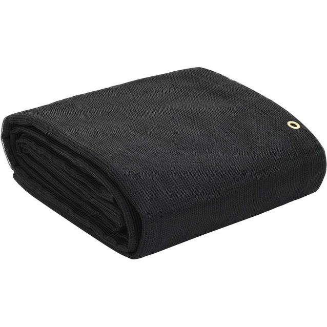 Konttiverkko HDPE 3x7 m musta