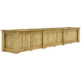 Viljelylaatikko 291x50x50 cm kyllästetty mänty