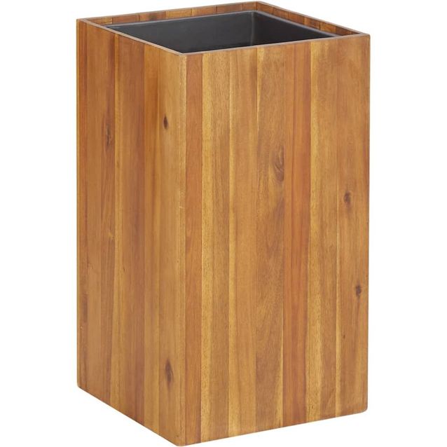 Korotettu kukkalaatikko 33,5x33,5x60 cm täysi akaasiapuu_1