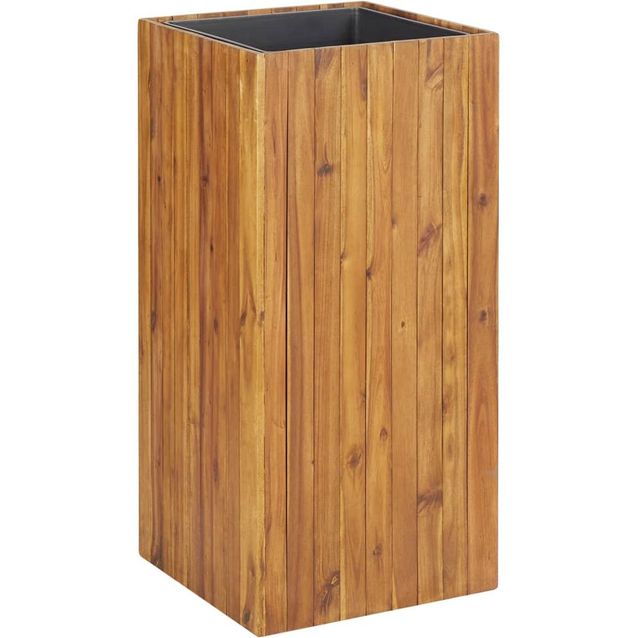 Korotettu kukkalaatikko 43,5x43,5x90 cm täysi akaasiapuu_1