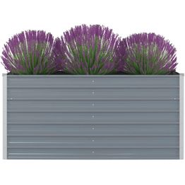 Istutuslaatikko 160x80x77cm harmaa