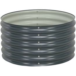 Istutuslaatikko 80x80x44cm harmaa