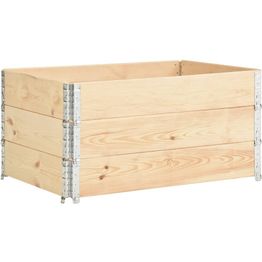 Korotetut kukkalaatikot 3 kpl 80x120 cm täysi mänty