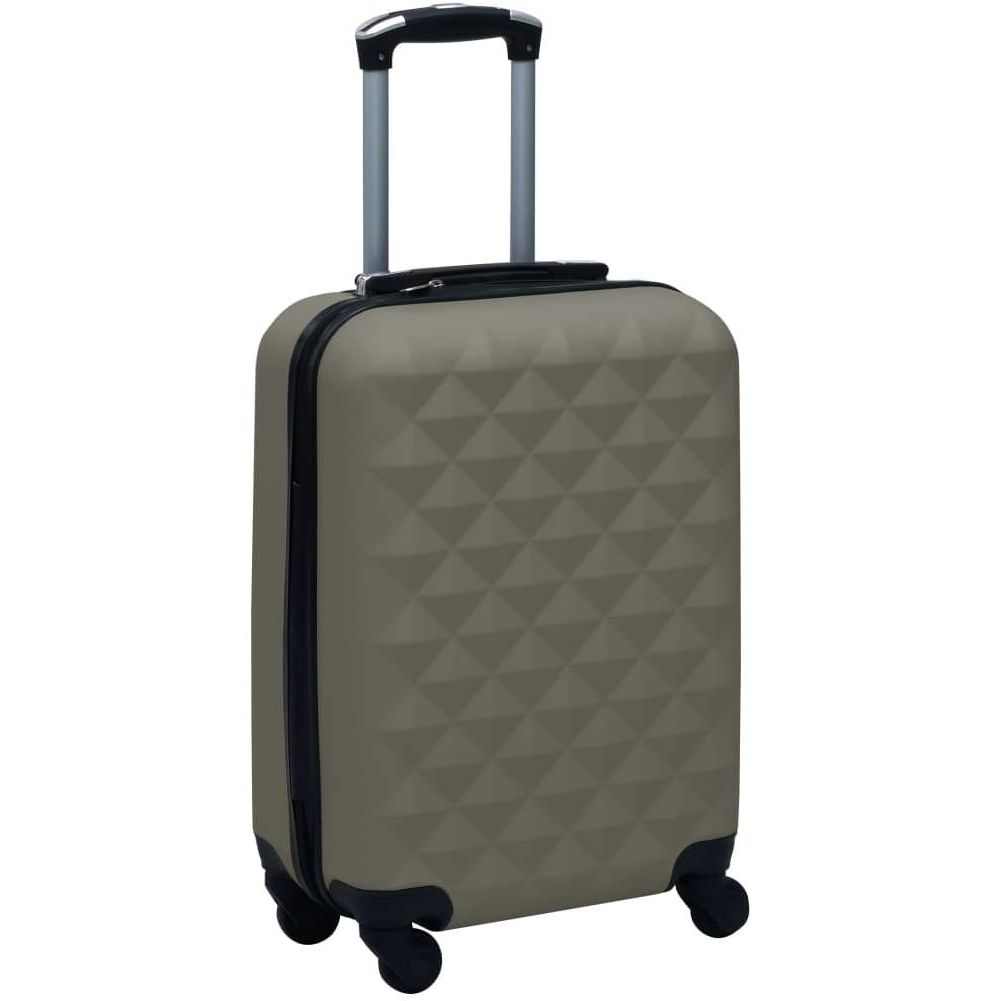 Kovapintainen matkalaukku antrasiitti ABS