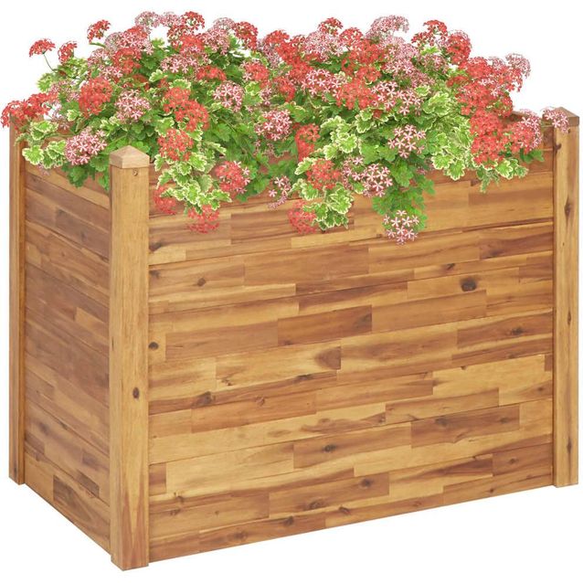 Kukkapenkki 110x60x84 cm täysi akaasiapuu_1