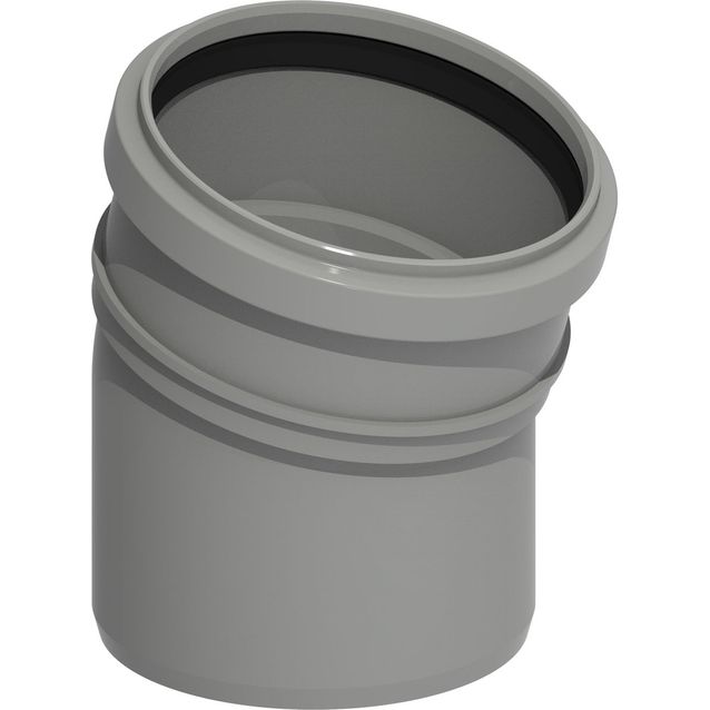 Kulmayhde PP Uponor HTP 110X15 harmaa