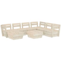 Kuormalavasohvasarja kyllästetty kuusi 8-osainen