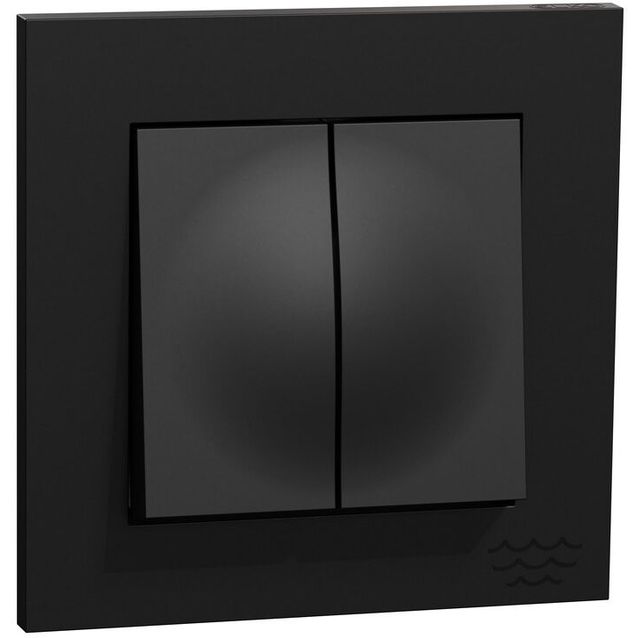 Kytkin ELKO Plus 5 16A 250V IP21 UPJ musta Ocean Plastic