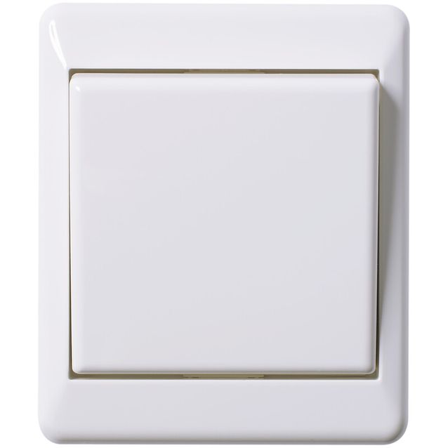 Kytkin ELKO RS Nordic 1 kytkin IP21 pinta asenteinen JL kirkkaan valkoinen