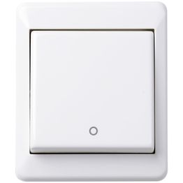 Kytkin ELKO RS Nordic 2-kytkin IP21 pinta-asenteinen JL kirkkaan valkoinen