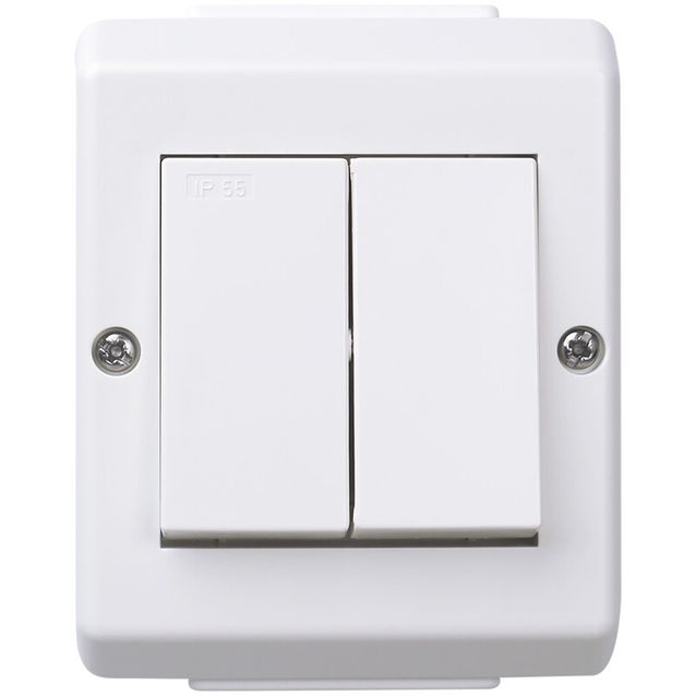 Kytkin ELKO RS Nordic 5 kytkin IP55 pinta asenteinen RL kirkkaan valkoinen