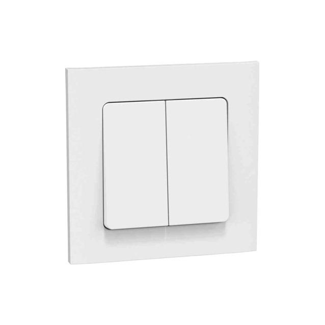 Kytkin Gelia Connect 2 Home 5 kruunu uppo asennus 16A valkoinen