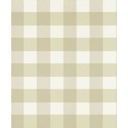 Tapetti Långelid/Von Brömssen Picnic, ruutu, beige