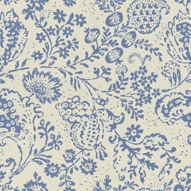 Tapetti Långelid/Von Brömssen Halcyon Days sininen